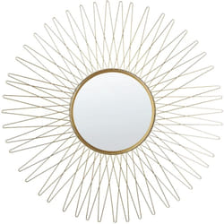 Specchio da parete tondo a forma di sole 70 cm Saumur