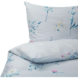 Beliani - Set di biancheria da letto 200 x 220 cm in cotone a fiori Evergreen