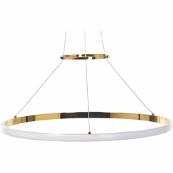 Moderna lampada a sospensione con luci LED integrate. Aggiungi un tocco di glamour in camera da letto, in sala da pranzo o in ...