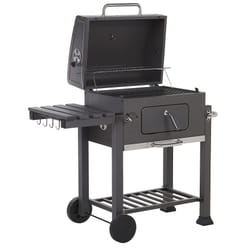 Beliani PAVLOF Grill Caminetto Carbone (combustibile) Nero