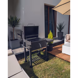 Beliani PAVLOF Grill Caminetto Carbone (combustibile) Nero - Vista aggiuntiva 7