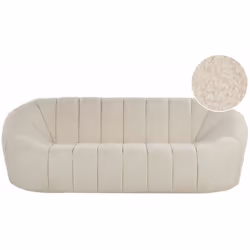 Splendido sofà glam. Porta la classe e l'eleganza in soggiorno con questo divano a 3 posti dal design moderno. Realizzato in  ...
