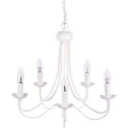 Splendida lampada a sospensione vintage a 5 fuochi. Questo meraviglioso lampadario aggiungerà un tocco retrò alla sala da pra ...