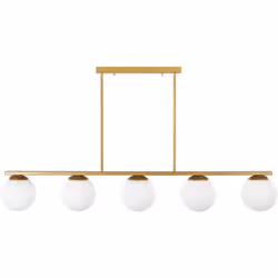 Moderna lampada a sospensione con 5 punti luce. Aggiungi funzionalità ad ogni stanza con questo lampadario dal design moderno ...