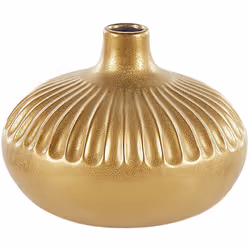 Originale e decorativo vaso da fiori tondo. Questo prezioso vaso decorativo, grazie alla sua forma arrotondata e alle sue sca ...