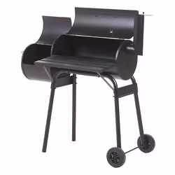 Beliani KATLA Grill Carrello Carbone (combustibile) Nero - Vista aggiuntiva 5