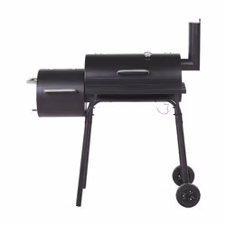 Beliani KATLA Grill Carrello Carbone (combustibile) Nero - Vista aggiuntiva 6