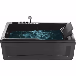 Vasca da bagno con idromassaggio e luci LED. Frutto dell'unione tra design classico e alta funzionalità, questa vasca idromas ...