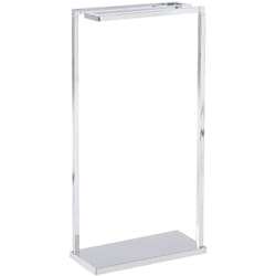 Beliani - Accessori per il bagno portasciugamani in acciaio a 3 aste argento lucido Garcitas