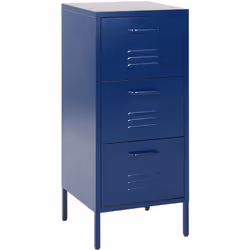 Moderna cassettiera in acciaio laminato con 3 cassetti. Bella e versatile, questa cassettiera presenta una solida struttura i ...