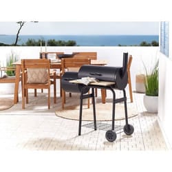 Beliani SATAH Grill Carrello Carbone (combustibile) Nero