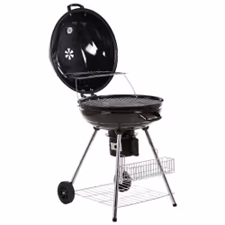 Beliani MARAPI Grill Kettle Carbone (combustibile) Nero - Vista aggiuntiva 8