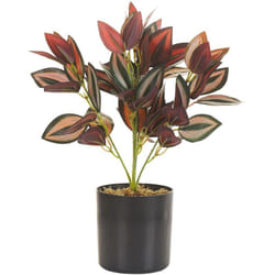 Pianta artificiale decorazione per Interni pianta finta in materiale sintetico 35 cm Tradescantia