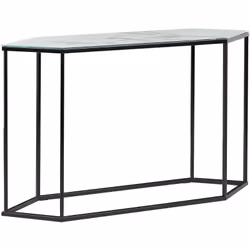 Pratica console in stile moderno. Dona un tocco glamour e posiziona questa consolle dalla forma unica nel tuo salotto, camera ...