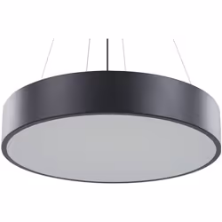 Lampada a sospensione rotondo con LED. Illumina la casa con questo elegante lampadario. La sua forma circolare e il suo color ...