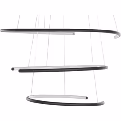 Lampada a sospensione con LED integrati. Decora il soggiorno o la sala da pranzo con questo originale lampadario orientabile. ...