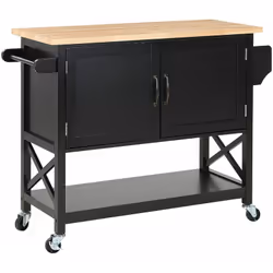 Carrello portavivande in Stile Scandinavo. Questo carrello da cucina è un classico scandinavo che si integra perfettamente co ...