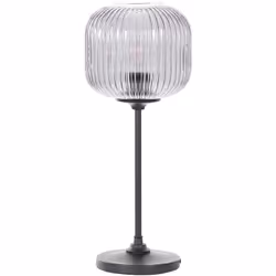 Funzionale lampada da tavolo. Aggiungi un tocco unico in ogni stanza con questa lampada da tavolo multifunzionale. Il suo asp ...