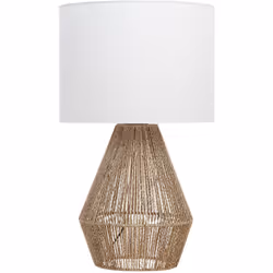 Versatile lampada da comodino. Porta un tocco autentico in ogni stanza con questa funzionale lampada da tavolo. Realizzata in ...