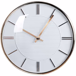 Orologio da parete decorativo. Rinnova il look di casa con questo orologio da parete elegante e funzionale. Realizzato in mat ...