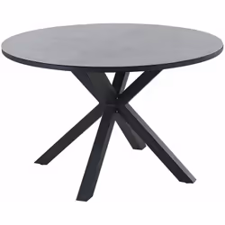 Tavolo rotondo da giardino. Questo tavolo da giardino rotondo, è la scelta ideale per uno spazio esterno elegante e confortev ...