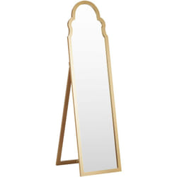Beliani - Specchio da terra moderno con cornice decorativa oro 40 x 150 cm Chatillon