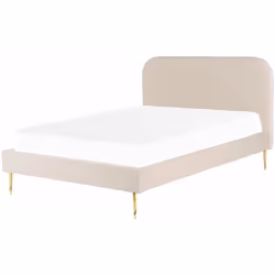 Moderno letto una piazza e mezza rivestito in tessuto vellutato. Porta l'eleganza in camera da letto con questo letto con ret ...