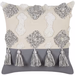 Cuscino boho con nappe. Migliora il comfort di ogni stanza con questo cuscino decorativo. È realizzato in soffice ma durevole ...