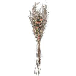 Beliani - Mazzo di fiori secchi decorativi arancione e verde 65 cm Azuel