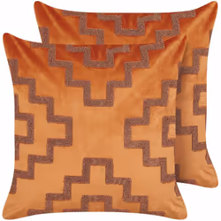 Coppia di cuscini decorativi. Aggiungi il tocco finale in ogni stanza con questo set di 2 cuscini decorativi. È realizzato in ...