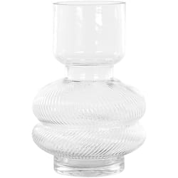 Vaso da tavolo in vetro trasparente 24 cm Rodia