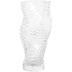 Beliani - Vaso da tavolo in vetro trasparente 23 cm Elatos