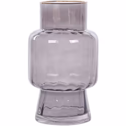 Vaso decorativo. Questo vaso di fiori trasparente sarà un accessorio perfetto per ogni interno moderno e minimalista. La form ...