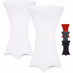 Tavoli da bar eleganti in poco tempo! Gli eleganti copritavolo di DEUBA® abbelliscono i tavoli attirando l´attenzione in modo ...