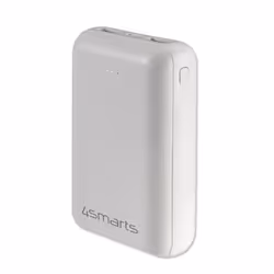 4smarts VoltHub Go2, 10000 mAh, Polimeri di litio (LiPo), Bianco