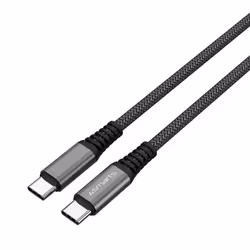 4smarts 456266 cavo USB 1,5 m USB C Nero