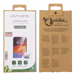 4smarts 540595 protezione per lo schermo e il retro dei telefoni cellulari Pellicola proteggischermo trasparente Apple 1 pz - Vista aggiuntiva 2