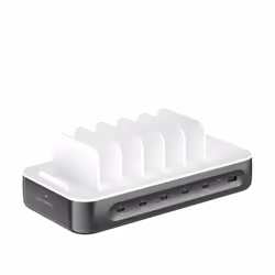 4smarts 541277 organizzatore per stazioni di carica Libera installazione ABS, Policarbonato Grigio - Vista aggiuntiva 2