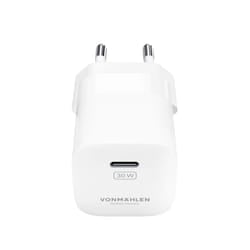 Vonmählen UTY00004 Caricabatterie per dispositivi mobili Universale Bianco AC Ricarica rapida Interno