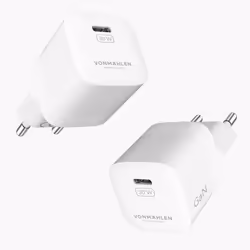 Vonmählen UTY00004 Caricabatterie per dispositivi mobili Universale Bianco AC Ricarica rapida Interno - Vista aggiuntiva 3