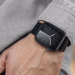 Vonmählen Milanese Loop 2 Cinghia Nero Acciaio inox - Vista aggiuntiva 3