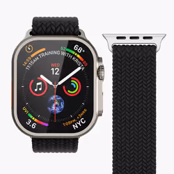 Vonmählen Woven Loop Cinghia Nero Nylon - Vista aggiuntiva 2