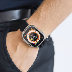 Vonmählen Woven Loop Cinghia Nero Nylon - Vista aggiuntiva 3