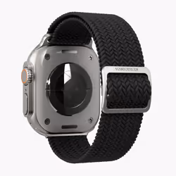 Vonmählen Woven Loop Cinghia Nero Nylon - Vista aggiuntiva 4
