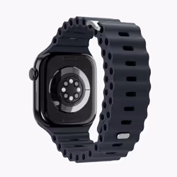 Vonmählen Wave Band 2 Cinghia Blu marino Silicone - Vista aggiuntiva 4