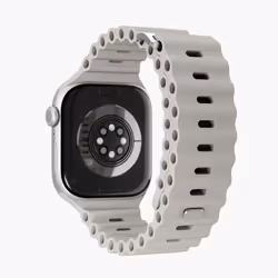 Vonmählen Wave Band 2 Cinghia Crema Silicone - Vista aggiuntiva 4