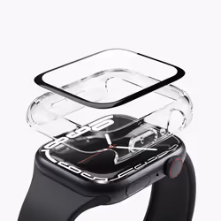 Vonmählen WPC00012 accessorio indossabile intelligente Custodia Trasparente Silicone, Vetro temperato - Vista aggiuntiva 6