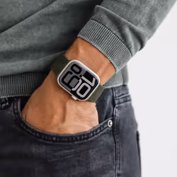 Vonmählen Fitness Loop 2 Cinghia Oliva Nylon - Vista aggiuntiva 3