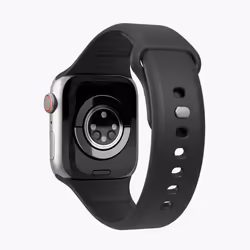 Vonmählen Classic Band 2 Cinghia Nero Silicone - Vista aggiuntiva 4