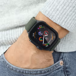 Vonmählen AWS00188 accessorio indossabile intelligente Band Nero, Oliva Nylon - Vista aggiuntiva 4
